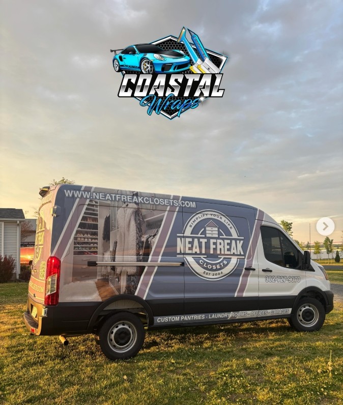 Coastal Wraps fleet graphics project